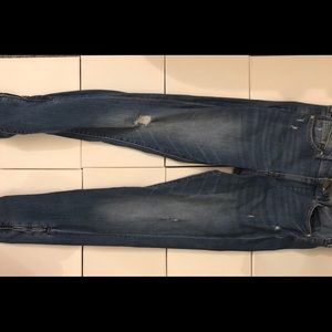 H&M skinny jeans with zipper at ankle